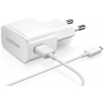 ETA0U83EWE + EP-DU4AWE Samsung microUSB Cestovní nabíječka White